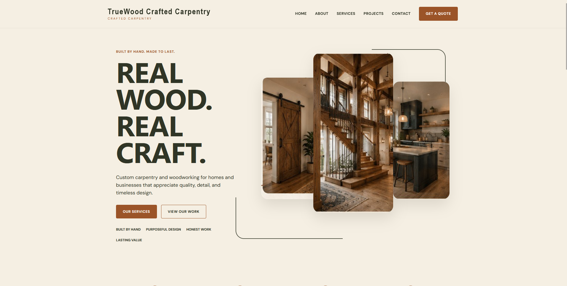 Truewood Crafted Carpentry